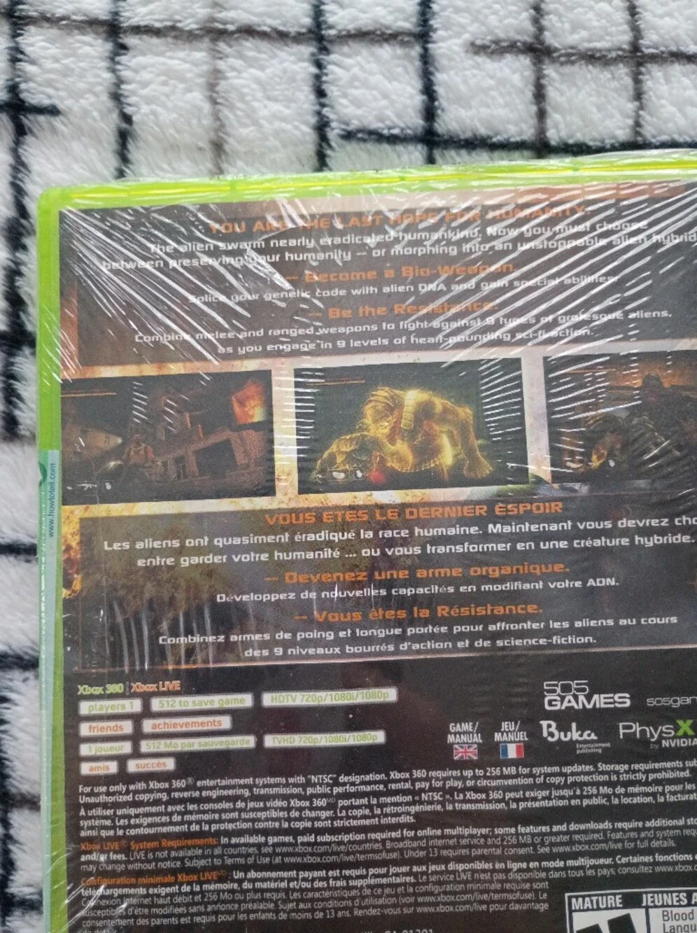 XBOX 360 MorphX Video Game SEALED